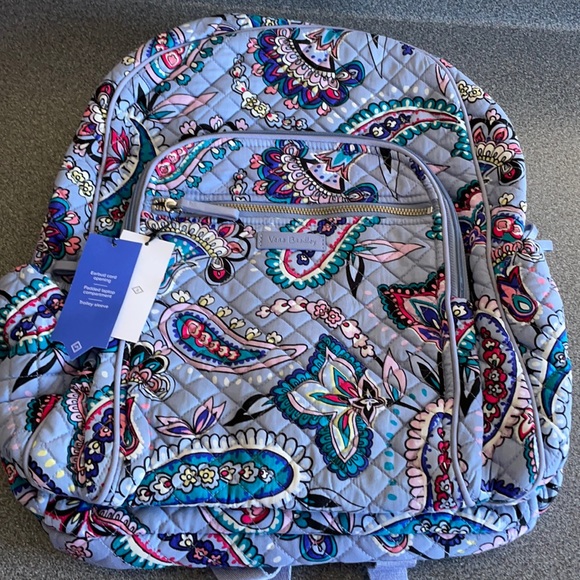vera bradley makani paisley backpack